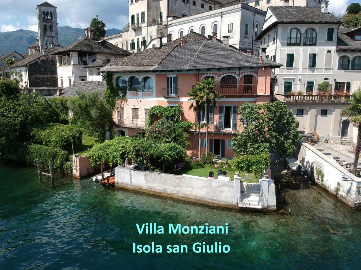Villa Monziani, Exclusive Island Lakeside Villa Orta San Giulio Zewnętrze zdjęcie